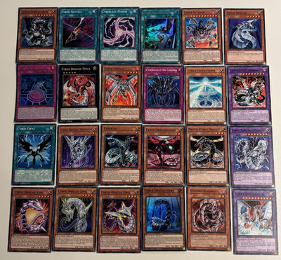 Yu-Gi-Oh!  Cyber Set Sammlung Cyber Drache Fusion XYZ Exceed Common UR S42