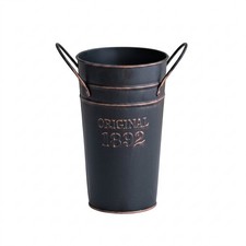 Iron Container with Handles Vintage Decor Decorative for Florists