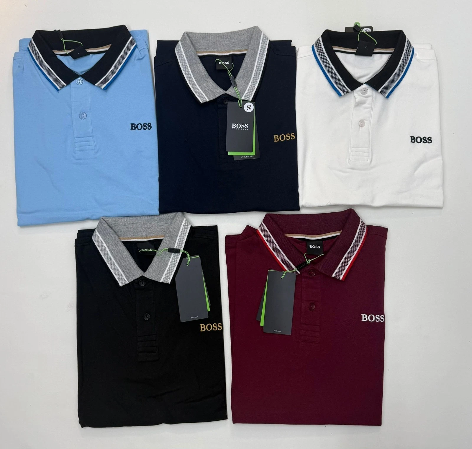 HUGO BOSS MEN’S SHORT SLEEVE COLLAR DESIGN LOGO POLO SHIRT
Opens in a new window or tab