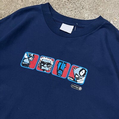 Reprinted 1997s The Prodigy T-shirt, navy color, unisex shirt TE6608