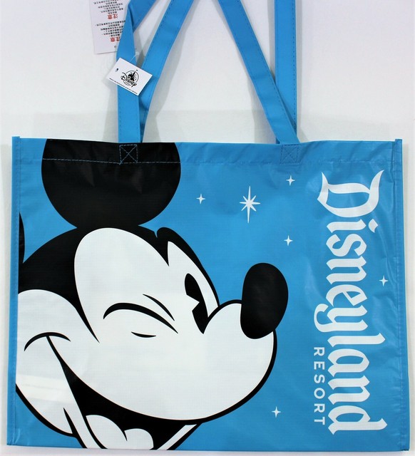 Disney Park Exclusive Reusable Tote Disneyland Resort Bag 18" x 14" x 6