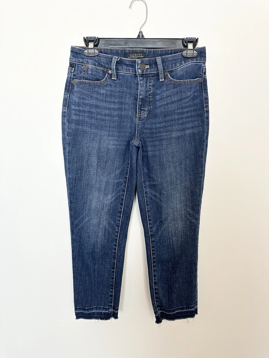 Jean TALBOTS PETITES Stretch Dark Blue - Taille 4 (28/28) - Occasion Très Bon état