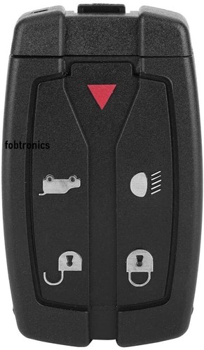 NUEVO 5 botones remoto llave hoja llavero estuche para Land Rover Freelander 2 3 + LOGO *A72 - Imagen 7 de 7
