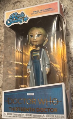 Funko Rock Candy: Doctor Who Thirteenth Doctor Collectible Figure | 5 Inch Stylized Vinyl Toy
