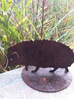 Edelrost Igel Gartendeko Rost Gartenfiguren Tierfiguren Metall