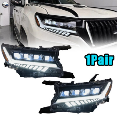 FOR LAND CRUISER PRADO 2018-2023 SET LED Headlights Dynamic Matrix