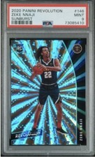 Zeke Nnaji Sunburst 2020 RC #/75 Panini Revolution PSA 9 Pop 1 none graded high