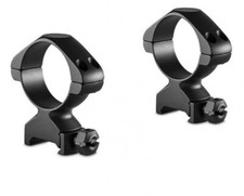 Hawke 34mm Steel Precision Weaver/Picatinny Rifle Scope Mount Rings Medium 23021