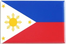Philippines Flag MAGNET 2"x3" Refrigerator Locker