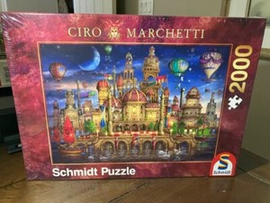 Puzzle Schmidt WATERSLOT Par Ciro Marchetti - 2000 Pièces RARE (neuf)