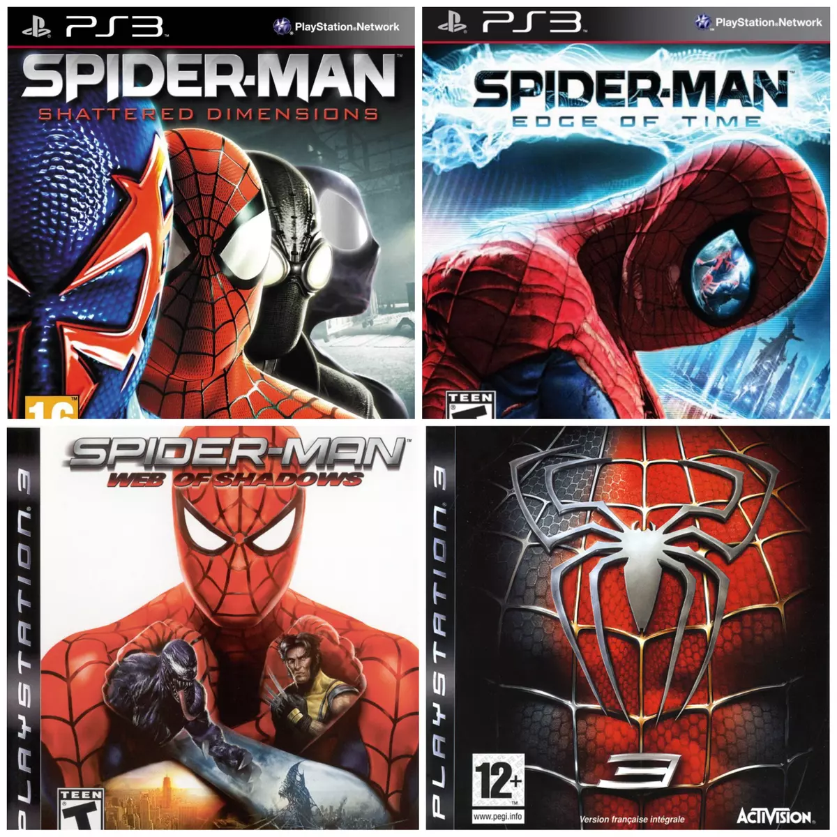 Spiderman PlayStation PS2 Games - Choose Your Game - Complete Collection