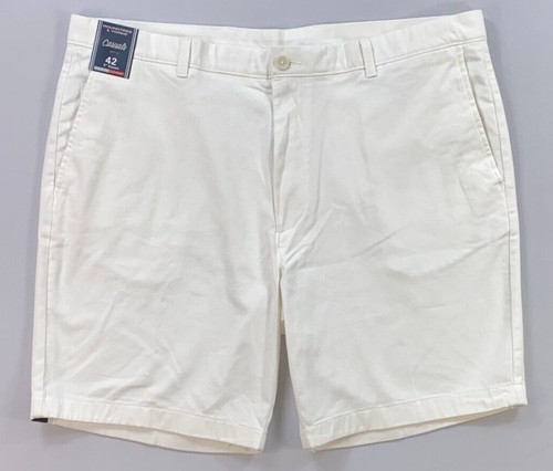 Pantaloncini uomo Roundtree & Yorke Casuals vestibilità classica davanti piatto 9" cuciture interne elasticizzate - Foto 13 di 14