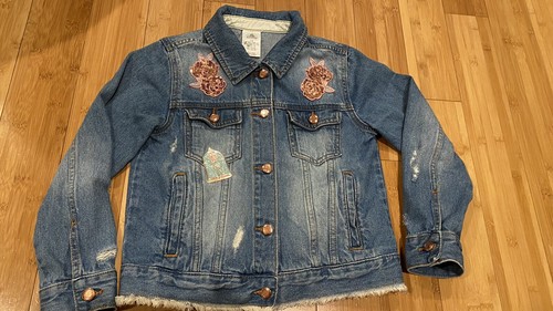 Disney Belle Princess Blue Jean Jacket 