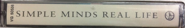 Simple Minds – Real Life Virgin Cassette, Album Greek Press 1991 NEW SEALED* - Image 3 of 3