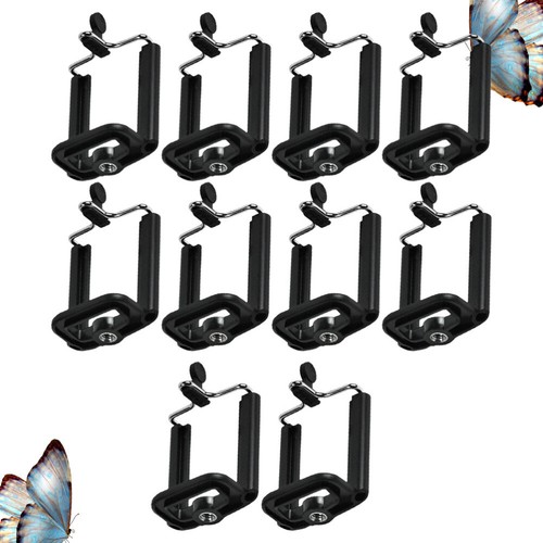 10pcs Bracket Phone Selfie Clip Phone Attachment Tripod Phone Tripod Adapter - 第 5/12 張圖片