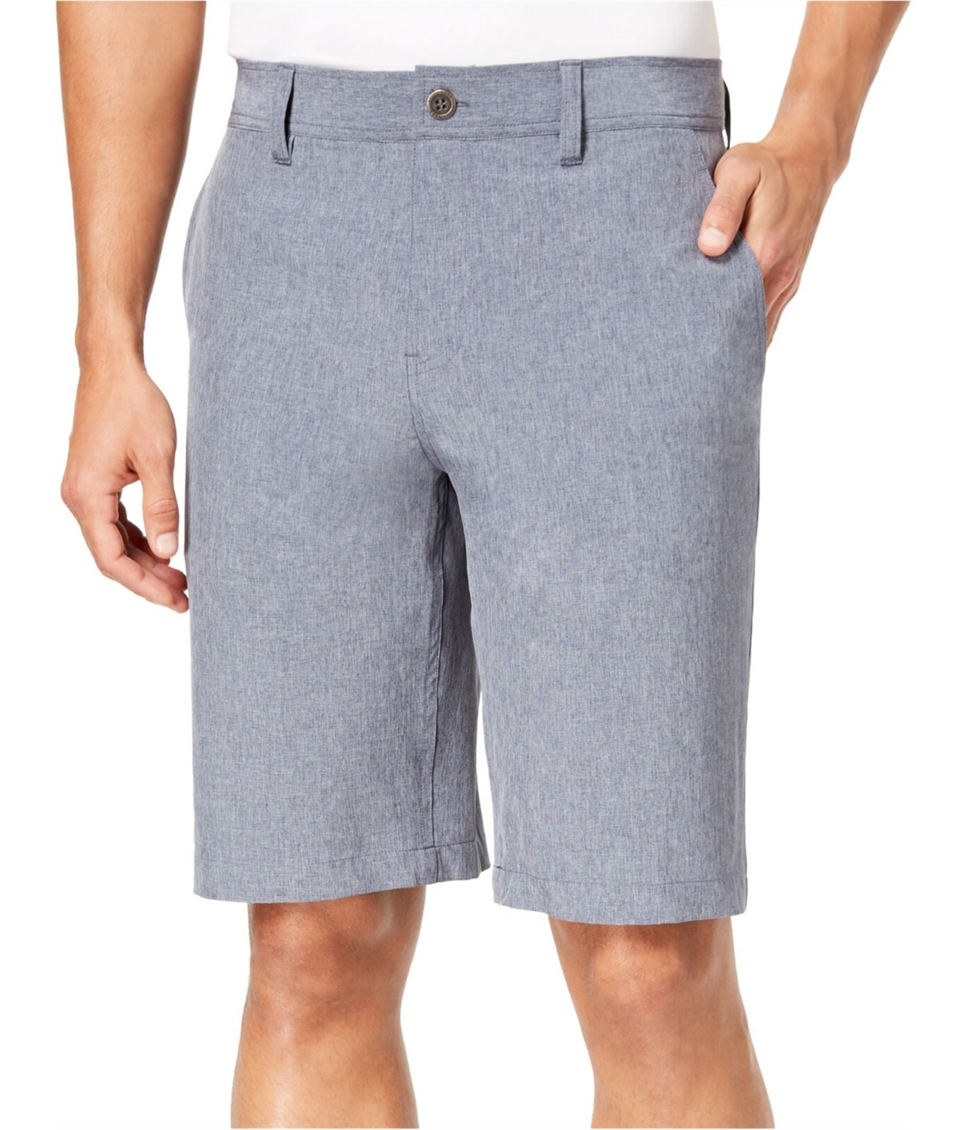 Shorts 32 Degrees Mens NEW Gray Blue USA Stretch Performance Casual Size 40 $39-image