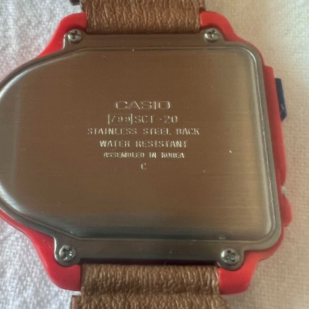 Casio SCT-20B-Q1T Vintage Soccer Timer Men's Watch 5 ATM Casio SCT-20B-Q1T Vintage Soccer Timer Men's Watch 5 ATM