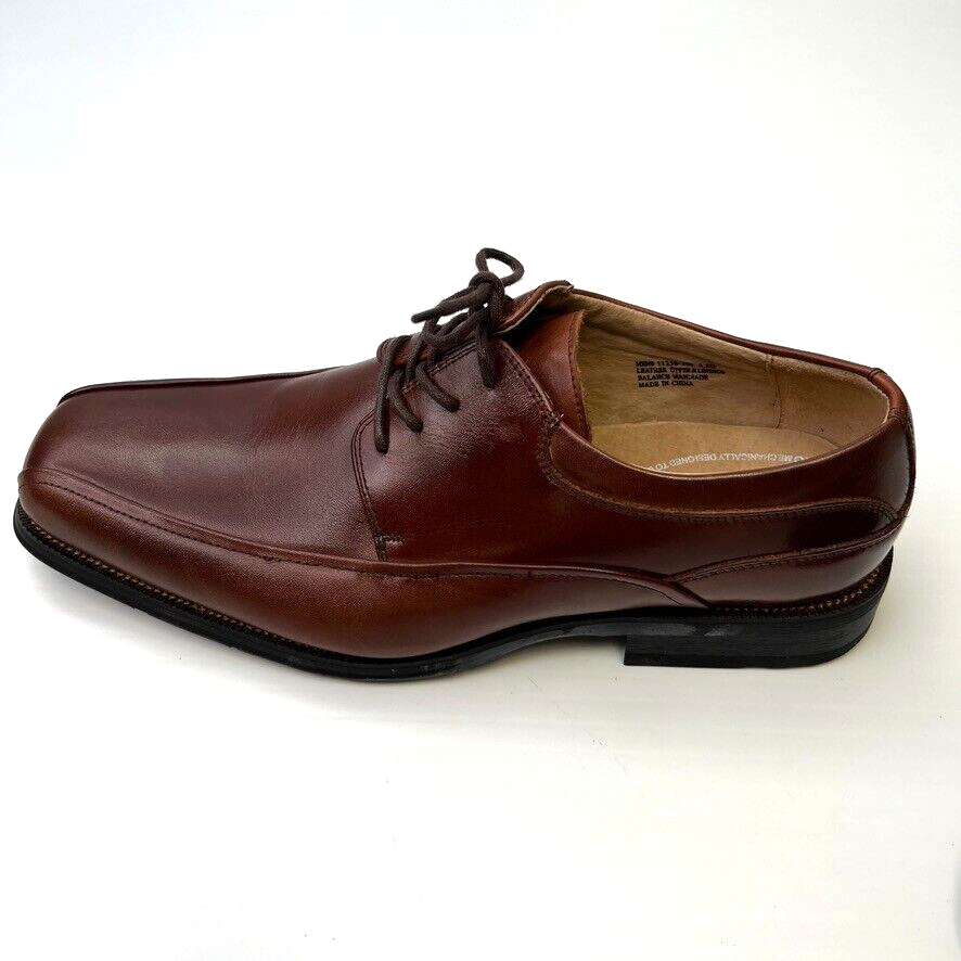 Florsheim Shoe Men 9.5 D Leather Oxford Square Toe Lace ComfortTech Bio Core Ne Florsheim Shoe Men 9.5 D Leather Oxford Square Toe Lace  main image 2