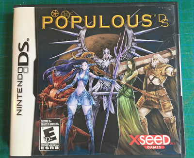 RARE Populous Nintendo DS Game
