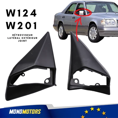 RÉTROVISEUR LATÉRAL EXTÉRIEUR JOINT CAOUTCHOUC POUR MERCEDES W201 W124 S124 A124 - Photo 1/4