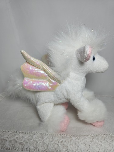 NWT RUSS Luv Pets GALATEA Pegasus Winged Horse Plush Stuffed Animal 7" L x 6" H - Picture 7 of 11