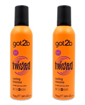 got2b twisted curling mousse Schaumfestiger , 2x250ml EAN5012583204732