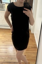 Little Black Dress (Tiered, silk) From AllSaints Size 4
