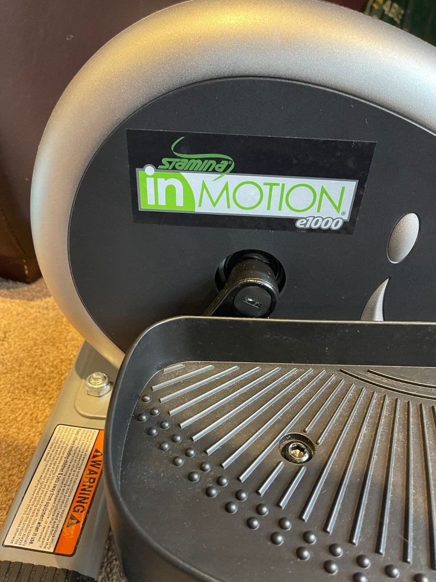 Stamina Inmotion e1000 Compact Strider Standing or Seated Elliptical  Machine
