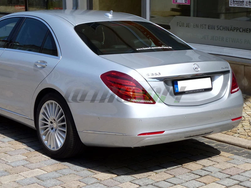Unpainted For Mercedes Benz W222 S-CLASS S63 OE Type Rear Trunk Spoiler 14-18 Foto 3 de 4