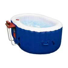ALEKO Inflatable Improved Version 2 Prs Hot Tub 145 Gallon Up to 100 Bubble Jets