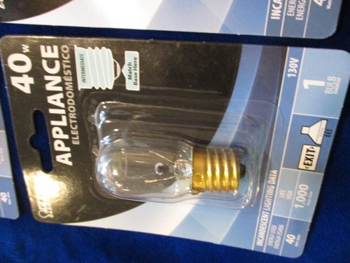 (12) FEIT Electric 40W Microwave & Appliance Intermediate Base Clear Bulbs - Picture 7 of 9