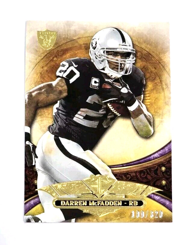 2013 Topps Triple Threads Darren McFadden Purple Las Vegas Raiders /320 #6