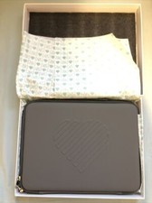 RRP £44 Glamcor Riki Loves Riki Small Mirror Carry Case Grey BNIB