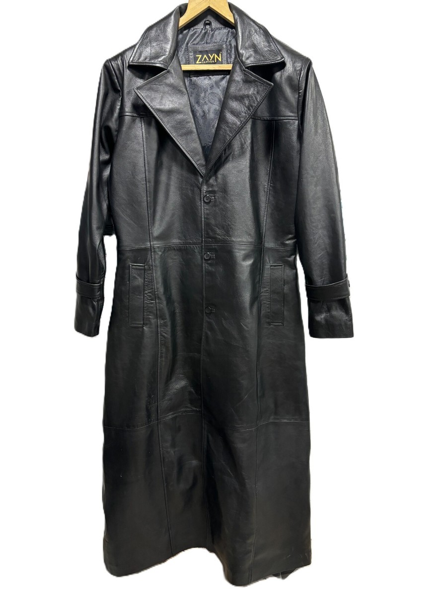 ジャケット・アウター real leather maxi long coat Wvapzxx Genuine Leather Jacket For Women Fall Winter Real