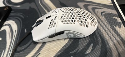 Glorious Model O Wired PC Gaming Mouse - White (GO-WHITE)