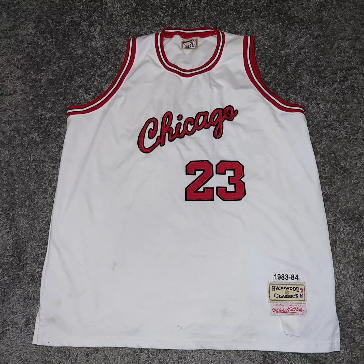 Vintage Michael Jordan Authentic Champion Jersey (Comparison to Nike 84/03  and Mitchell & Ness) 