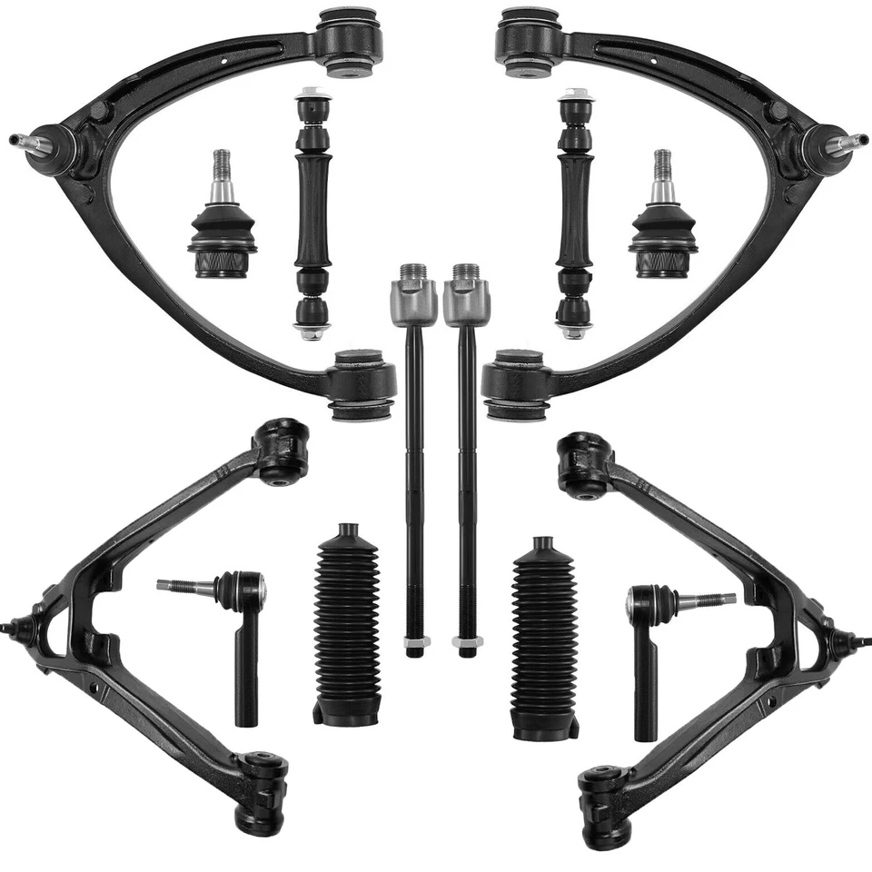 For 07-13 Chevy Silverado GMC Sierra 1500 Control arm Wheel Bearing Tie rod 4x4 Foto 2 de 4