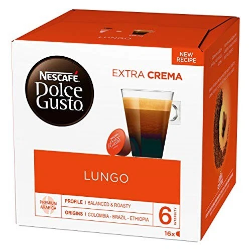 Nescafé Dolce Gusto  6x16 Kaffeekapseln Set Probierpaket 6er Pack 96 Stück - Bild 2 von 4