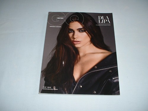DUA LIPA BRITISH GQ Magazine SPECIAL SUBSCRIBERS COVER Edition May 2018 (BRITS) - Picture 1 of 2