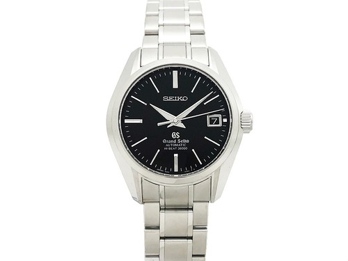 ●Seiko Grand Mechanical High Beat 36000 Sbgh005 9S85-00A0 Blac...