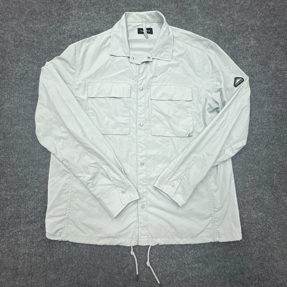PENFIELD Windbreaker Jacket Mens Large Snap Front Nylon Water Wind Resistant - Image 3 of 4