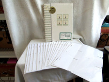 Pfaltzgraff Accents Photo Album 180 Photos 4x6" Or 3x 5" Naturewood w/18 refills