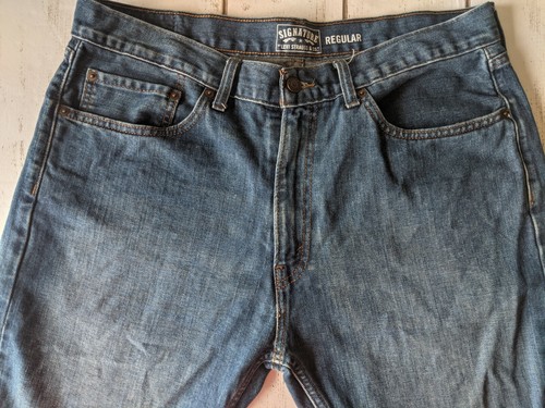 Levi's signature Regular 36 x 32 medium wash men's jeans - Picture 6 of 12