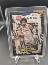2025-26 Topps Basketball Cade Cunningham #DD-13 Daily Dribble Gold 46/50