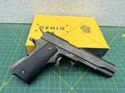 Denix 1316 M1911A1 .45 Pistol Replica Non-Firing Black Metal WWI WWII Style 1911