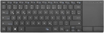 Rii Kabellose Tastatur mit Touchpad Büro, Wireless Keyboard Office, Deutsche