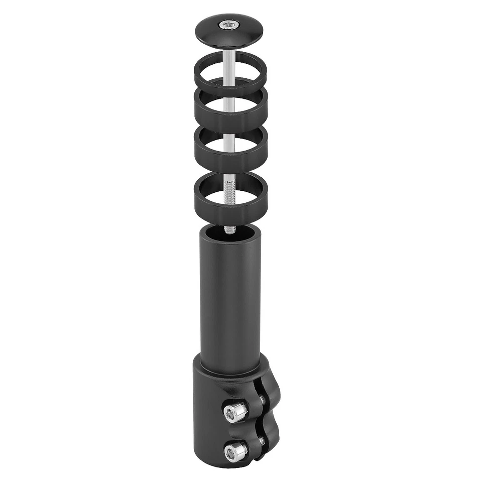 Fahrrad Alu Lenker Erhöhung E-Bike Vorbau Verlängerung Schaftverlängerung 120mm - Bild 3 von 4