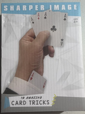 Sharper Image 19 Amazing Card Tricks Kit NEW SEALED NIB