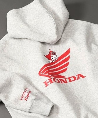 Honda x Kuromi】ZIP Hoodie / 640884 BLACK、grey / One Size | eBay