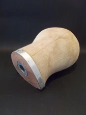 tête a chapeau ancienne en bois